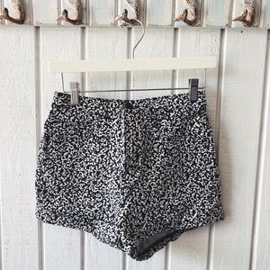 American Apparel High Waist Print Short